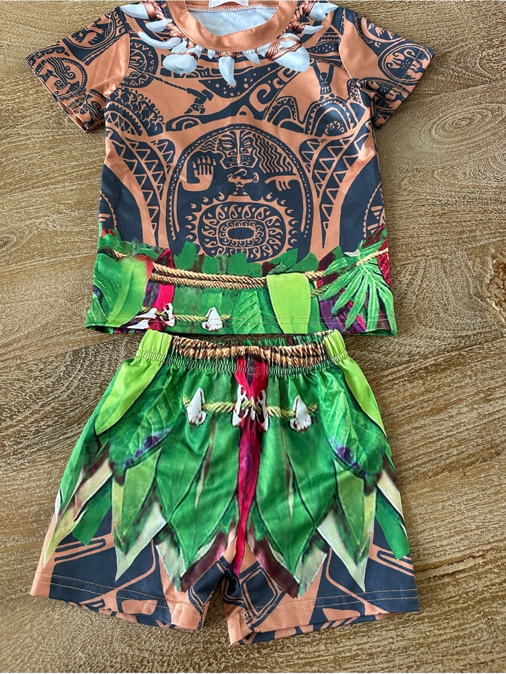 4T/5T Little Boy Maui (from Moana Movie) Pajama set